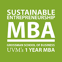 Sustainable Entrepreneurship MBA - UVM's One Year MBA